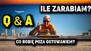 ILE ZARABIAM? CO ROBIĘ POZA GOTOWANIEM? - Q & A - Foxx Gotuje i odpowiada na pytania