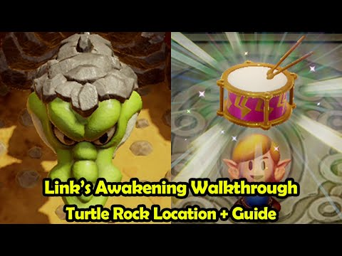 Turtle Rock Location + Walkthrough - The Legend of Zelda Link's Awakening (Switch)