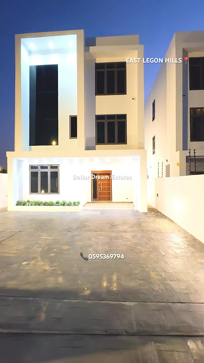 Furnished 4.5 Bedroom House  Pool Seling In East Legon Hills @$370k #affordablehouse #exclusivehomez