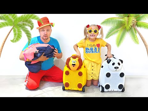 Alice and Dad Travel  Compilation Video about Fun Family Trips and Summer Activities