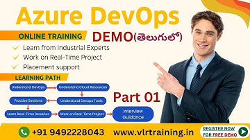 Azure DevOps FREE DEMO Part 1 Video in Telugu | VLR Training 9492228043