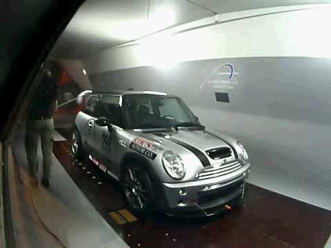 Sneed's Speed Shop R53 MINI Cooper S Wind Tunnel test M7 M Wing