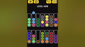 【Ball Sort Puzzle】Level.4519