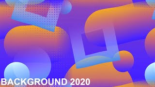 Colorful geometric background video screenshot 3