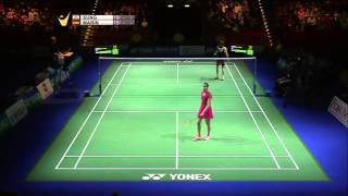 Sung Ji Hyun vs Carolina Marin | WS F Match 2 - Yonex German Open 2015