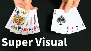Super Visual Card Trick Revealed [Ace to King Transposition]
