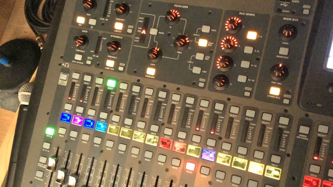 radius Audio Training Behringer X32 Copy and Paste Channel Settings