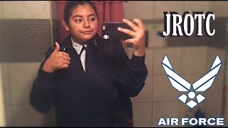 First time wearing rotc uniform