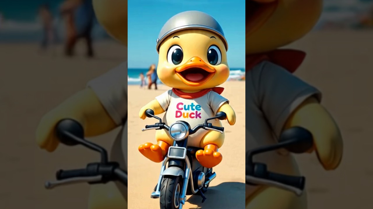 The cute little duck CCC #duck #shorts #funny #cute #cartoon #viral #pets #ytshorts #cuteanimals #ai