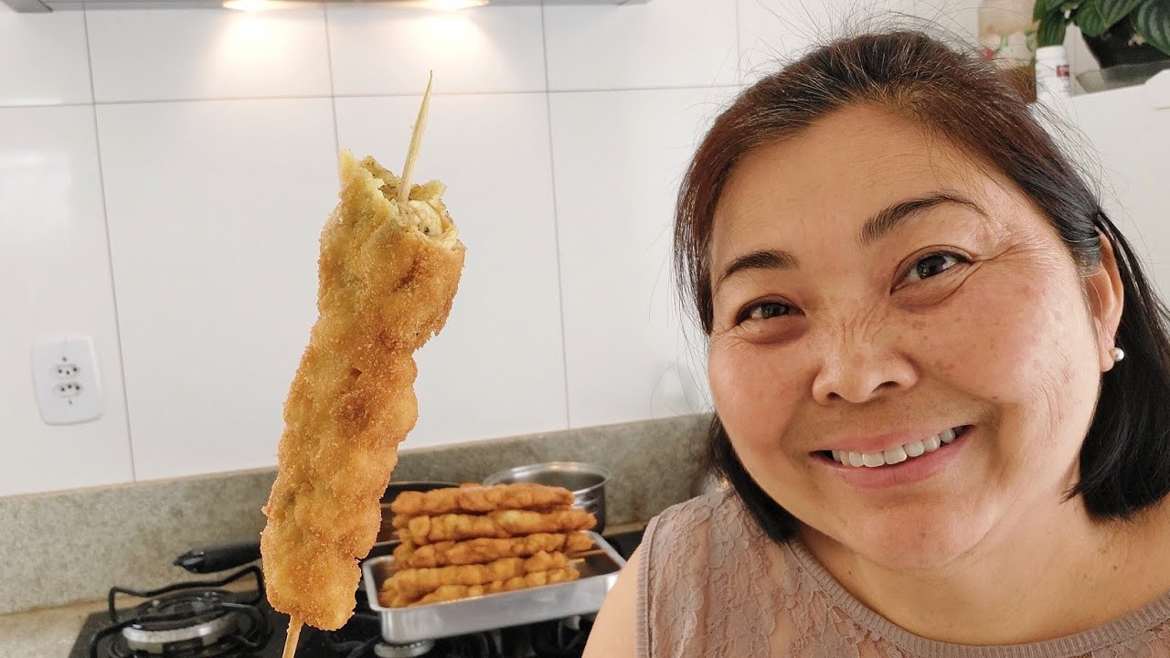 COMO VOCÊ FAZ PEITO DE FRANGO? EU FIZ ESPETINHO E BEM TEMPERADO.