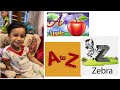 A for Apple to Z for Zebra by 2 Year Old Boy😍