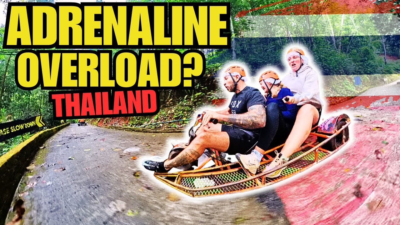 Самое экстремальное приключение в Таиланде? Безумие горного картинга!