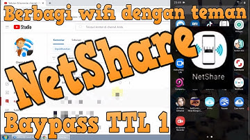 Cara bobol wifi yang tidak bisa di share ulang atau bypass ttl 1 - Netshare part 1