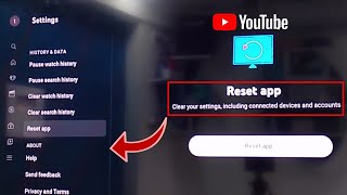How To Reset YouTube App In Smart TV