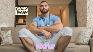 Rugged Hairy Doctor Reveals His Secret to a Perfect Physique😍