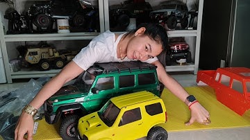 Unbox MST CFX JIMMY J3 RC CAR FLATE YELLOW