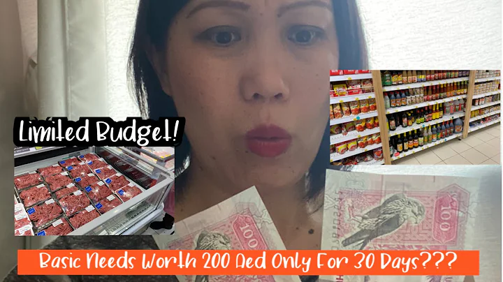 200 AED worth of Basic needs for 1 month. | Lorena...