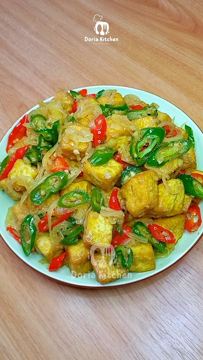 Tumis Tahu Simple Enak Banget #shortsviral #cookingtutorials