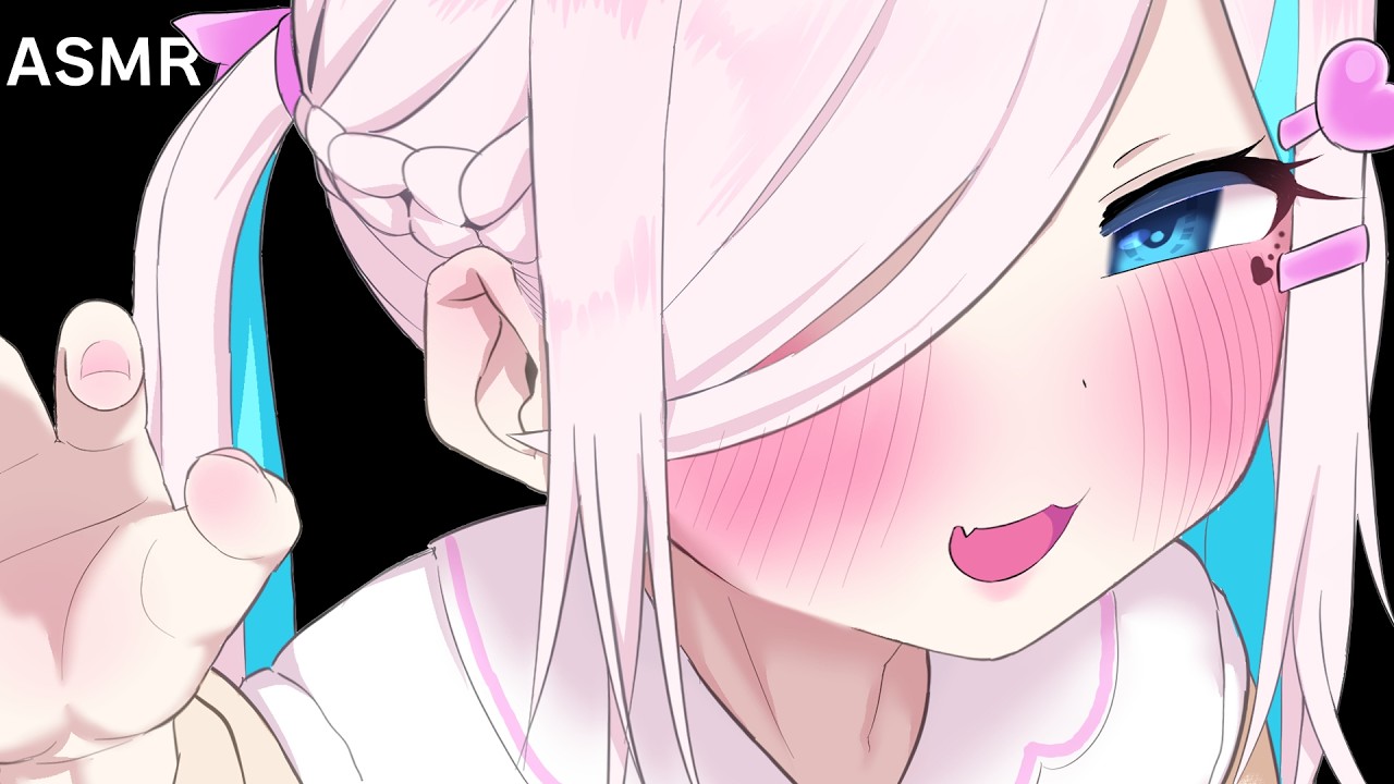 【ASMR】耳ふぅ、耳はぁ吐息をずうっと⯎。睡眠導入/作業用。Ear Blowing.【#イル_フローラ/Vtuber】