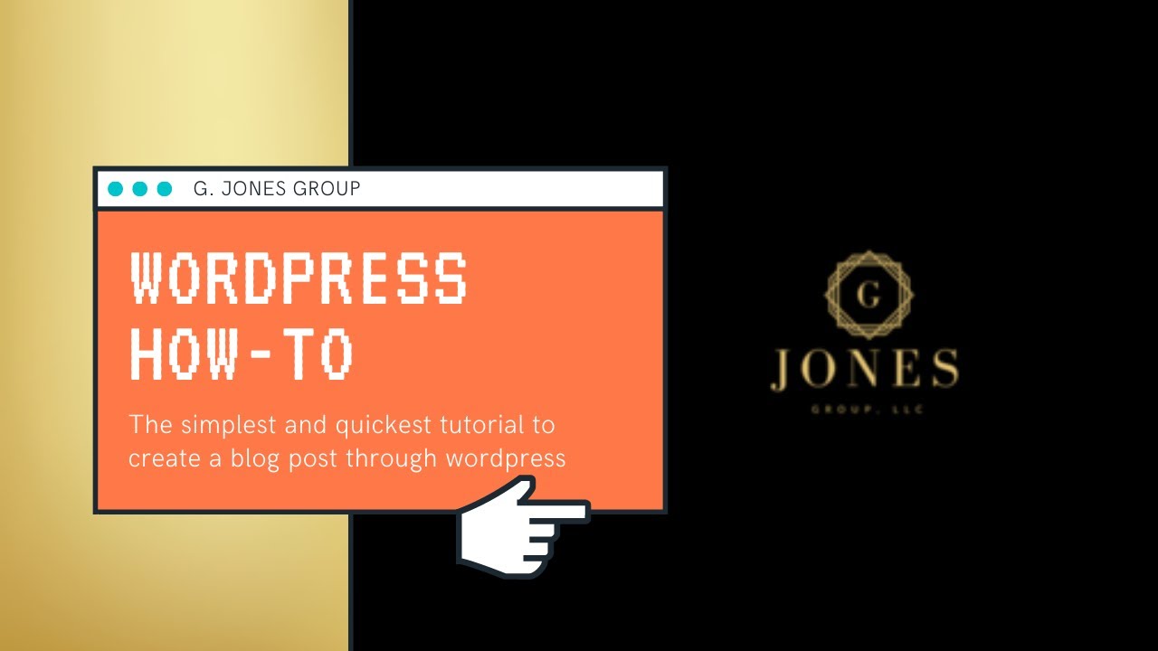 How To Wordpress: Creating A Blog Post - YouTube