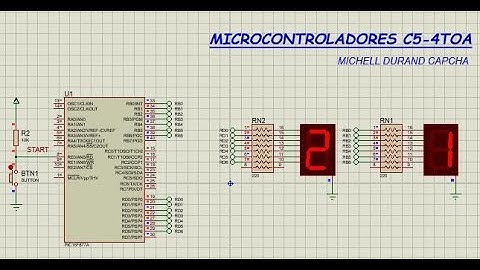 Contador de 0-99 - Mplab