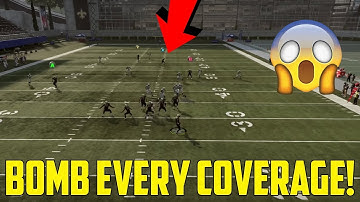 HOW TO SCORE IN 1 PLAY AGAINST EVERY COVERAGE IN MADDEN 19