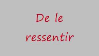 I miss you / traduction française