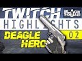 Deagle hero  flexinja twitch highlights 2 black squad