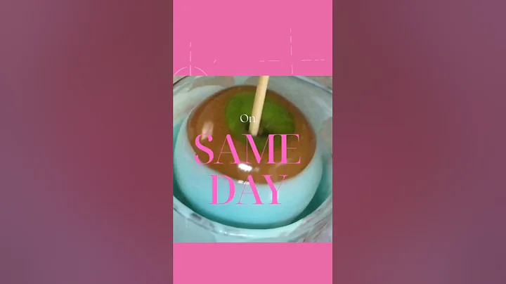 Candy Apple Tip #32:  Same Day Caramel Apples My Advice