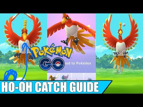 HOW TO CATCH HO-OH! TIPS AND TRICKS ON HOW TO CATCH HO-OH IN POKEMON GO!