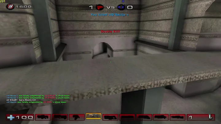 UT2004 - eX vs IG 2vs2 ICTF. second cap  (Pov: D!ÄtêR^)