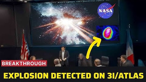 “Space Mystery Deepens: 3I/ATLAS Starts Glowing After Massive Impact Detected!”