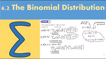 6.2 The Binomial Distribution (STATISTICS AND MECHANICS 1- Chapter 6: Statistical distributions)