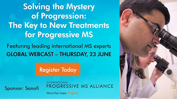 Solving the mystery of progression: the key to new treatments for progressive MS