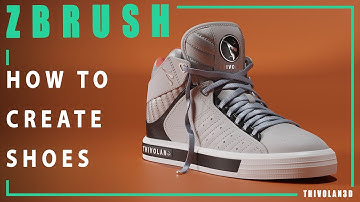 ZBRUSH: CREATING SHOES!!!