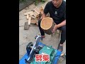 Take everyone to see rural firewood splitting