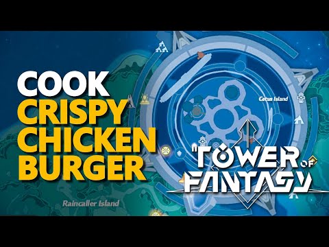 Crispy Chicken Burger Tower of Fantasy