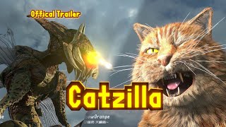 Catzilla vs Gigan insect, UltraMeow Godzilla in Cat mode, teaser trailer