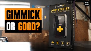 Can One Tool Really Do It ALL? I Auxito AJ01 Jump Starter & Air Compressor Review
