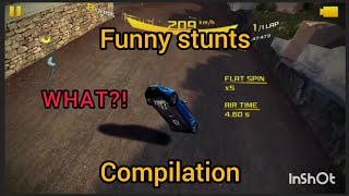 Funny epic stunts compilation in Asphalt 8 Airborne (2022). Part 3.