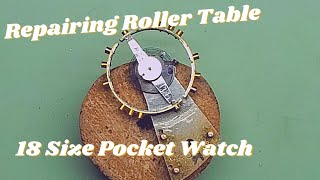Repairing Loose Roller Table 18 Size Pocket Watch Watchmaker screenshot 3
