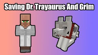 Saving Dr. Trayaurus and Grim in old DanTDM Lab!!!