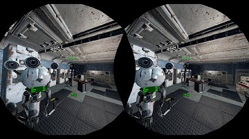 Fallout 4 VR Part 26 - Hole in the Wall Part 3 Save Austin with Curie - Headset 3D Cardboard First T