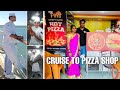 Cruise to pizza shop  pizza crispy slice  raj manjarekar  goregaon east mumbai  foodvlog 2