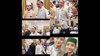 Gus azmi dan Syakir Daulay nari tarian arab penuh keceriaan,milad majlis Nurul Musthofa yg ke 25