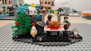 LEGO Star Wars 40658 | Millennium Falcon Holiday Diorama | Unboxing and Speed Build
