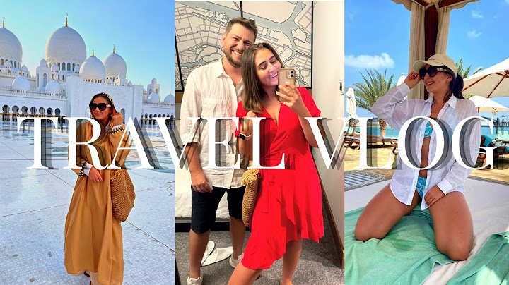 Nasze walentynki w Abu Dhabi 👩🏽‍❤️‍👨🏽 Zabrali nam drona ❌ Kupiłam abaje 🧕🏽Zwiedzamy Wielki Meczet 🕌