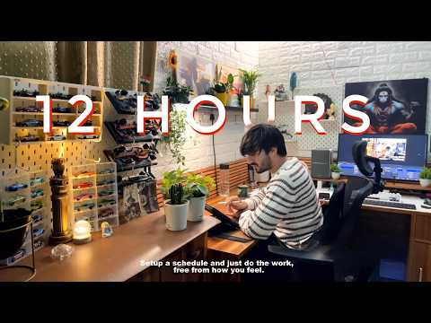 12 Hour LIVE🔴  Study With Me  | Pomodoro