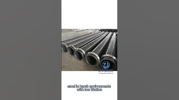 UHMWPE pipes, produced by UHMWPE extrusion,