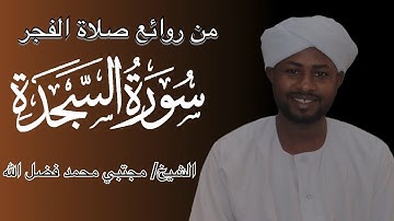 من روائع الفجر || الشيخ مجتبي محمد فضل الله || سورة السجدة كاملة || مسجد الميناء البري عطبرة